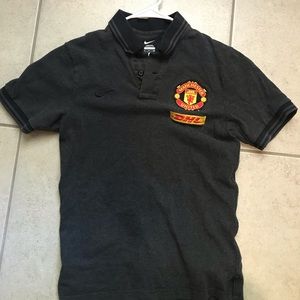 Nike Manchester United Polo Jersey DHL S Soccer